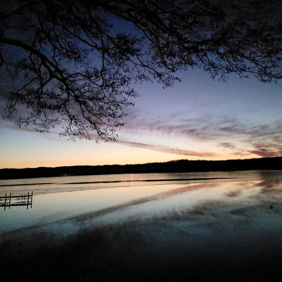 Apartament Biala Flaga Z Rowerami I Podworkiem 150M Do Jeziora Charzykowy Buitenkant foto